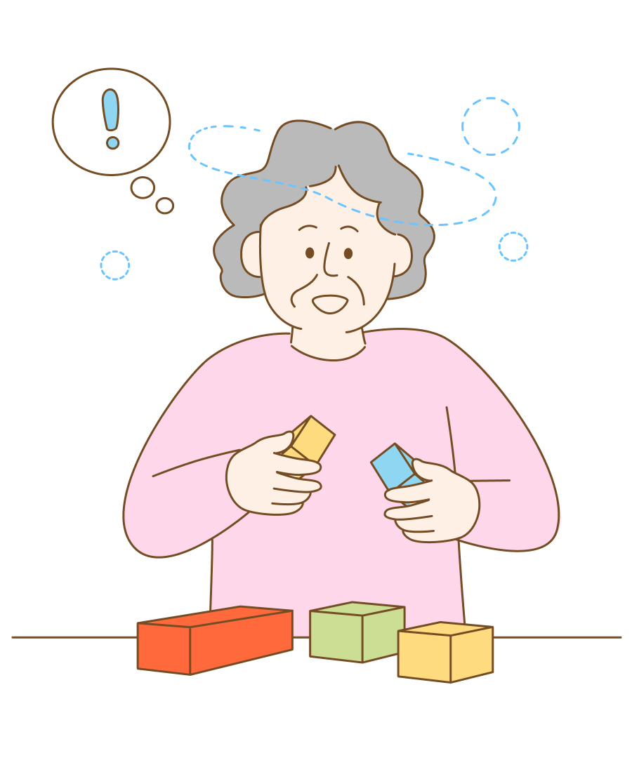 인지기능 저하 (치매) 이미지